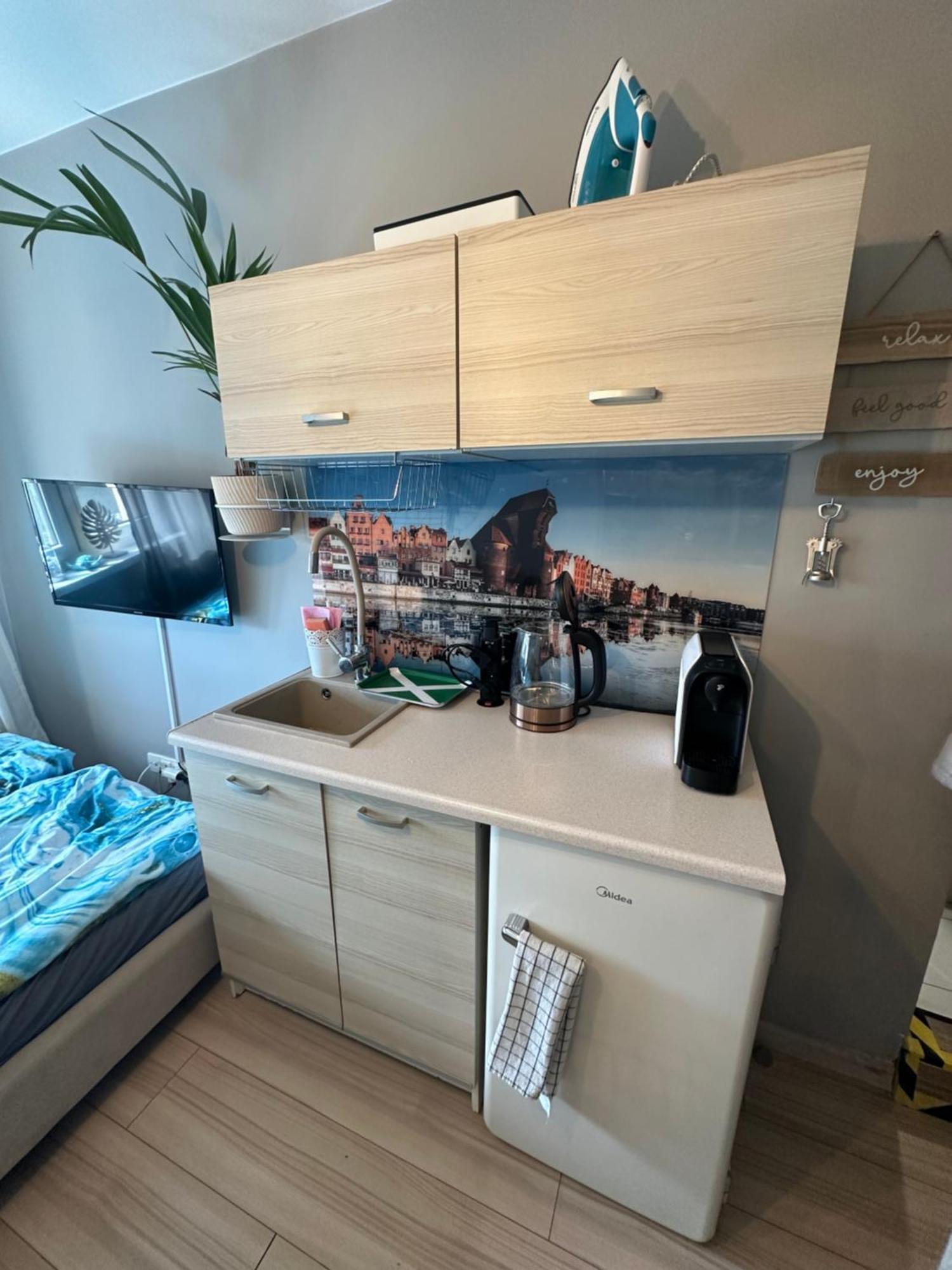 Gdanska Marina- Srodmiescie Apartment Luaran gambar